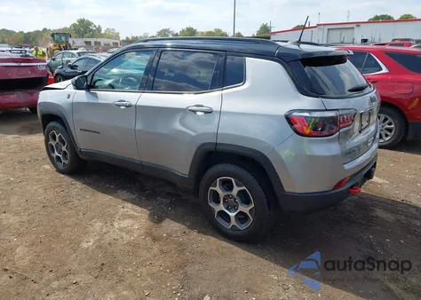 2022 Jeep Compass Trailhawk 4X4 from USA, damaged, VIN 3C4NJDDB1NT189452